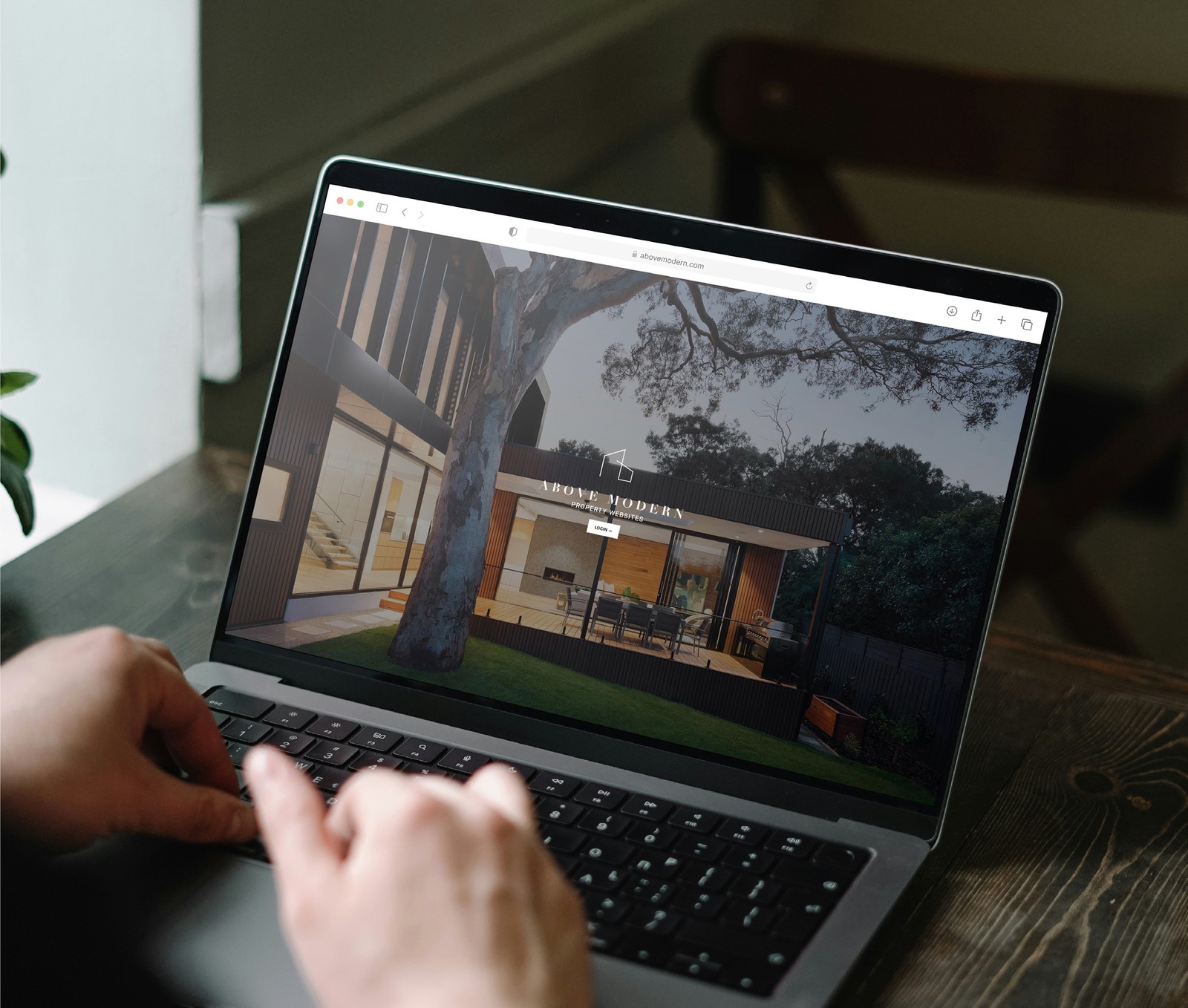 Above Modern Luxury Property Website Platform