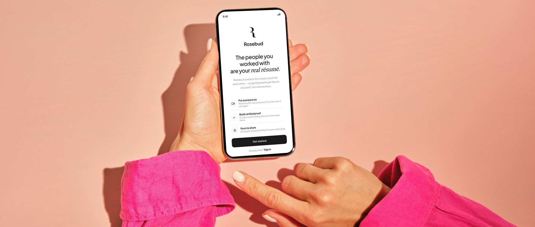 Rosebud Film-Crew Referral Platform