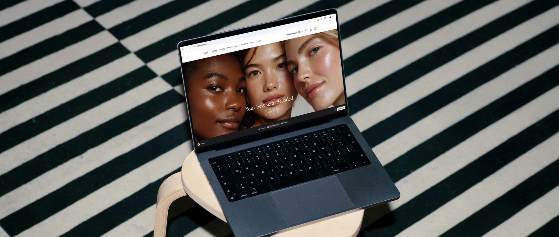 Sofé Skincare Ecommerce Storefront